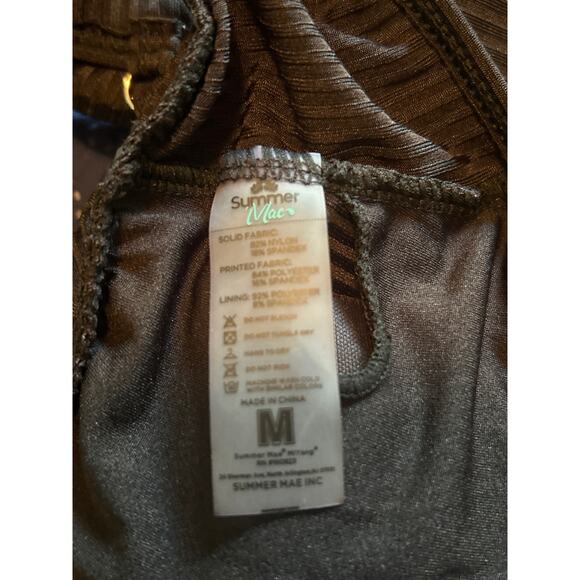 Black Button-Front Bikini Set - Picture 4 of 5